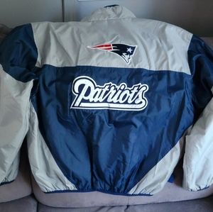 Mens New England Patriots Reversible jacket